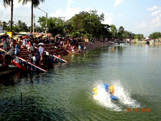   Aerators became nonfunctional at Kalyansagar lake: No steps taken by fishery department